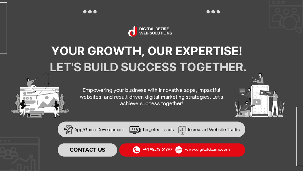 Cover photo of Digital Dezire - Best Digital Marketing and Website Designing Company